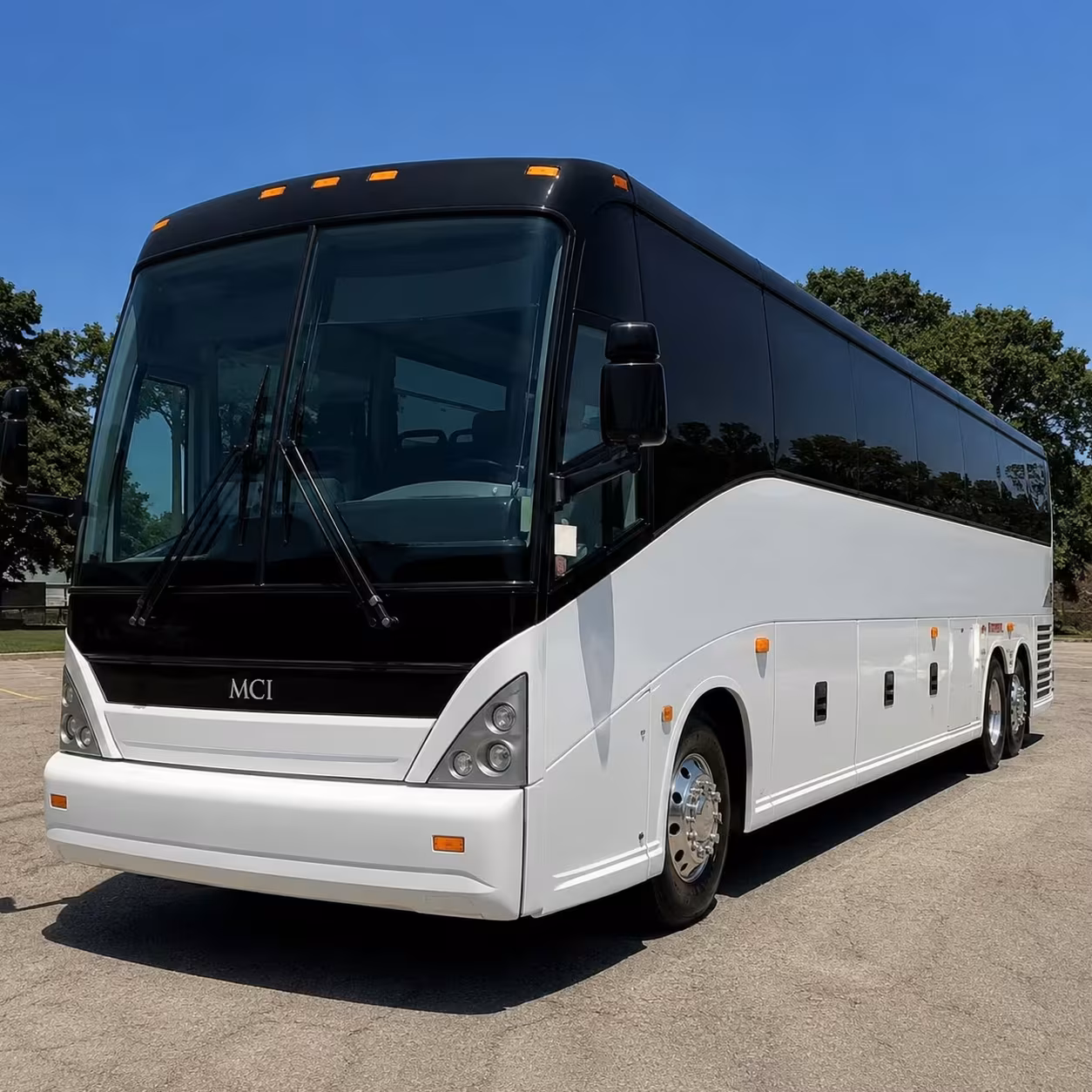 56 passenger charter bus