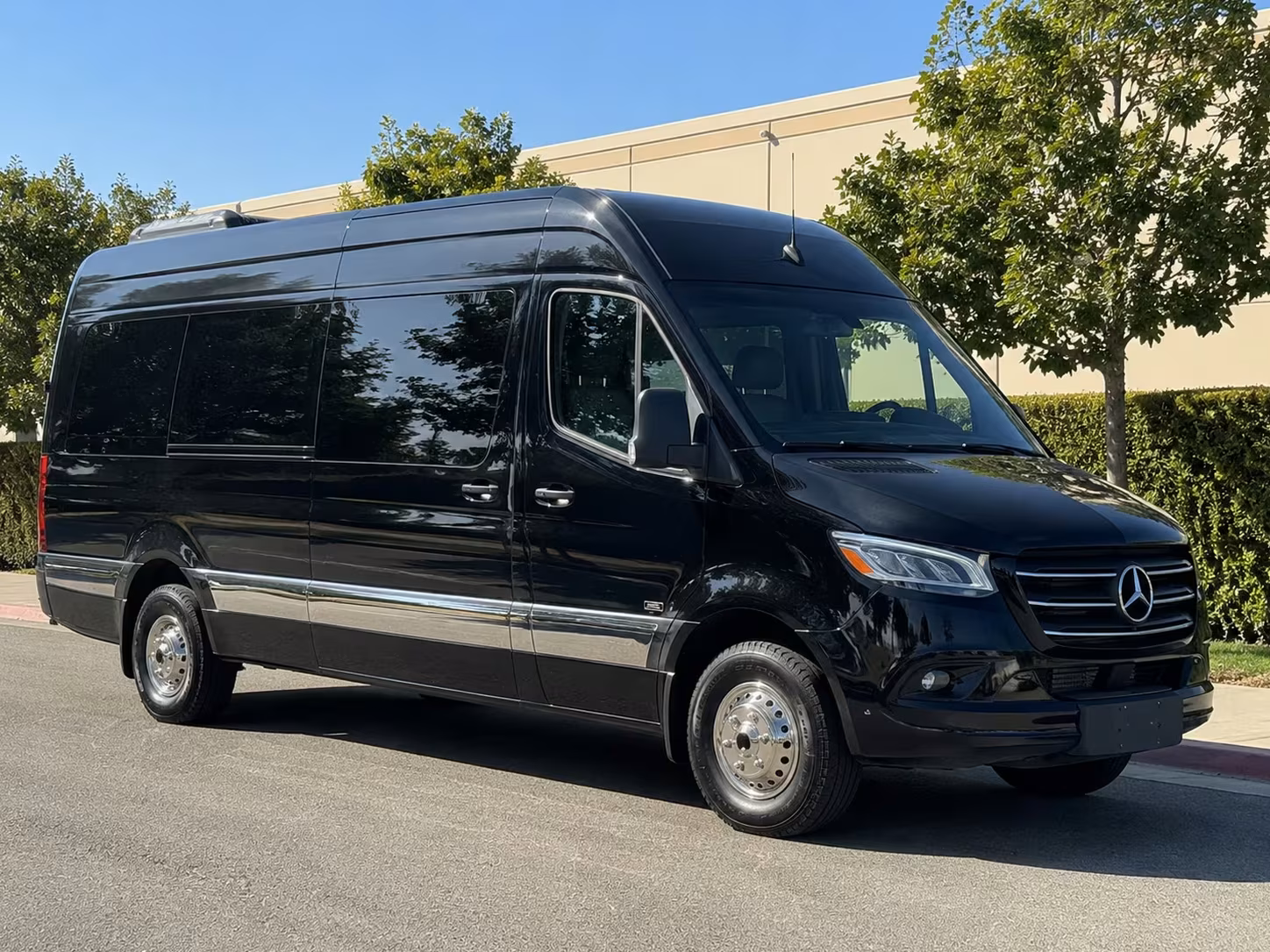 sprinter van with driver